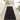 My Mat Black Washable Non-Slip Polypropylene Shaggy Rug