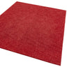 Tweed Berry Wool Hand Woven Rug in Very Large Size 200 x 300 cm