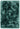 Plush Plain Shaggy High Pile Thick Silky Fluffy Soft Hand Woven Petrol Green Rug