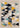City Triangle Yellow Grey Blue Multi Washable Jute Polypropylene Geometric Hallway Runner Rug