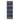 Ives Hand Woven Chenille Flatweave Natural Waves Heringbone Rug in Navy Blue - Runner 66x200 cm (2'1"x6'6")