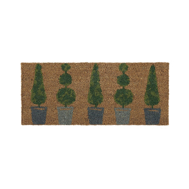 My Coir Insert Topiary Doormat 23x53 cm