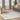Glitz GLZ08 Classic Frame Border Silky Shimmer Geometric Textured Bordered Hallway Runner Rug