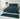 URCO Luxe Faux Fur Super Teal Shaggy Textured Plain Rug - Runner 60x180 cm (2'x5'11")