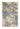 Oren Blue and Cream Soft Silky Modern Abstract Rug