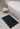 Soft Washable Bathroom Non Slip Oval, Scallop and Curve Shaped Soft Shag Rug in Charcoal - 50 x 80cm Scallop