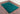 URCO Luxe Faux Fur Super Teal Shaggy Textured Plain Rug