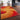 3D Stella Silky Living Shaggy Geometric Textured Rug - Burnt Orange