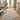 Nova Ella Cream Polypropylene Traditional Vintage Bordered Rug - Small 80x150 cm (2'6"x5')