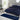 URCO Luxe Faux Fur Super Navy Blue Shaggy Textured Plain Rug - Runner 60x180 cm (2'x5'11")