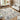 Delta Zeta Cream Navy Grey Cotton Vintage Abstract Geometric Rug