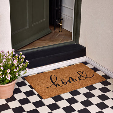My Printed Coir Script Non-Slip Doormat