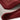 Origins Stacked Border Wine Red Wool Textured Bordered Rug