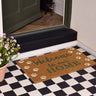 My Mat Printed Coir Welcome Paws Doormat in 45 x 75 cm