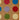 My Printed Coir Spots Natural Multi Doormat 45x75 cm