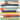 City CIT2339 Scandi Painted Stripes Orange Multicolour Washable Jute Polypropylene Abstract Rug