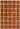 Asiatic London Albany Grid Checkered Lines Orange Rust Wool Traditional Geometric Checked Rug