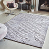 Starburst Hand Made Wool Lilac Rug