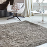 Asiatic London Cascade Cosy Soft High Pile Silky Shiny Hand-Woven Shaggy Textured Rug - Small 100x150 cm (3'4"x4'11")