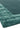 Ascot Modern Plain Hand Woven Wool Viscose Bordered Aqua Blue Rug