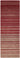 Origins Fine Stripes Hand Loom Woven Wool Rug Halway in Red