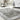 Origins Shimmer Silky Tufted Border Fluffy Shag Silver Shaggy Bordered Modern Rug - Small 80x150 cm (2'6"x5')