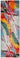 Consept Looms Art105 Multi Pictorial Pop Multicoloured Polypropylene Abstract Floral Rug