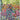 Consept Looms Art108 Multi Pictorial Pop Multicoloured Polypropylene Abstract Floral Rug