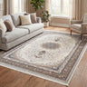 Royality ROY103 Cream Traditional Bordered Persian-Style Rug - 120 x 180 cm (3'11"x5'11")