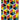Spectra Sanibel Bright Multi Coloured Polypropylene Geometric Textured Rug