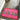 My Mat Nylon Indoor Washable My Bright Pink Red Christmas Home Trees Non Slip Entrance Rug in 50x75 cm