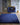 Origins Chicago Indigo Blue Handmade Shaggy Textured Hallway Runner Rug