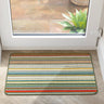 My Mat Stain Resistant Washable Home Entrance, Kitchen, Hallway, Entryway Non-Slip Rug Candy in Multi Green - 50x80 cm (1'8"x2'7")