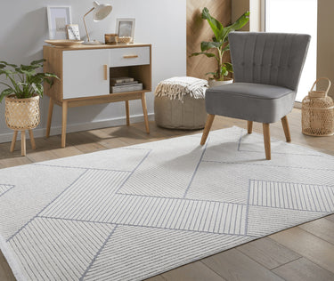 Jazz Geometric Indoor Outdoor Garden Rug