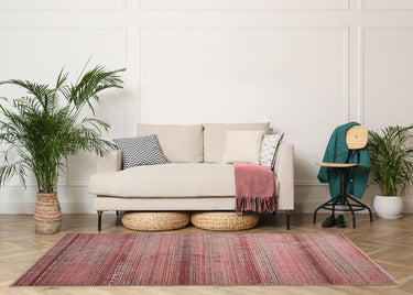 Nova Owen Red Traditional Bohomian Rug Hallway Runner - Small 80x150 cm (2'6"x5')