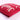 Christmas Jingle Bells Red Washable Cotton Soft Cushion 45x45 cm