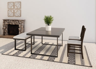 Asiatic London Monty Living Garden Patio Picnic Travel Trellis Indoor Outdoor Polypropylene Geometric Textured Rug - Small 80x150 cm (2'6"x5')