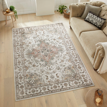 Consept Looms Liberty Classic Velvet LIB210 Multi Washable Non-Slip Traditional Rug - X-Large 200x300 cm (6'7"x10')