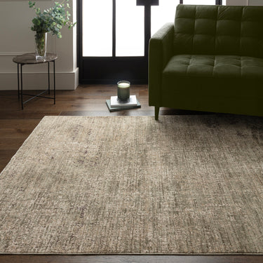 Heriz HE06 Patina Green Modern Abstract Rug - X-Large 200x300 cm (6'7"x10')
