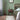Kuza Border Abstract Modern Distressed Soft Velvety Silky Green Rug & Runner - Runner 66x240 cm (2'5"x8')