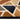 My Mat Studio Collection Mosaic Geometric Doomat Hallway Entryway Runner Rug in Blue Orange Multi 65 x 230 cm
