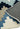 Asiatic London Matrix Cuzzo Tufted Blue Wool Geometric Textured Rug