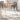Calvin Enchanting ECH02 Ivory Seaglass Blue Polypropylene Abstract Modern Rug - XX-Large 244x305 cm (8'x10')