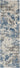 Nourison Rustic Textures RUS08 Ivory Grey Blue Jute Polypropylene Abstract Textured Hallway Runner Rug