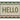 Hello Scallop Green Washable Non-Slip Indoor Doormat 50x75 cm