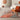Colores Cloud Magma CO12 Orange Red Multi Polypropylene Abstract Flatweave Rug