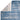 Asiatic London Beau Blue Short Pile Cotton Chenille Abstract Rug