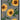 My Nylon Pattern Sunflowers Washable Non-Slip Bordered Rug
