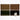 Printed Latex Backed Coir Black Scallop Doormat 45x75 cm
