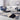 Asiatic London Sketch SK14 Curve Tufted Navy Blue Hand-Carved Polypropylene Abstract Geometric Rug 200x290 cm